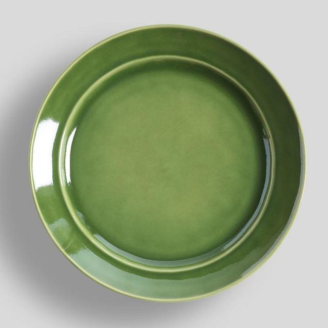 Cambria Stoneware Salad Plates, Set of 4 - Green