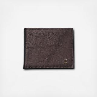 Personalized Brown Wallet with Multi-function Tool