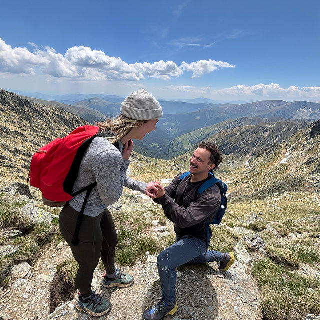 Honeymoon adventures — so Dylan can propose again somewhere new!