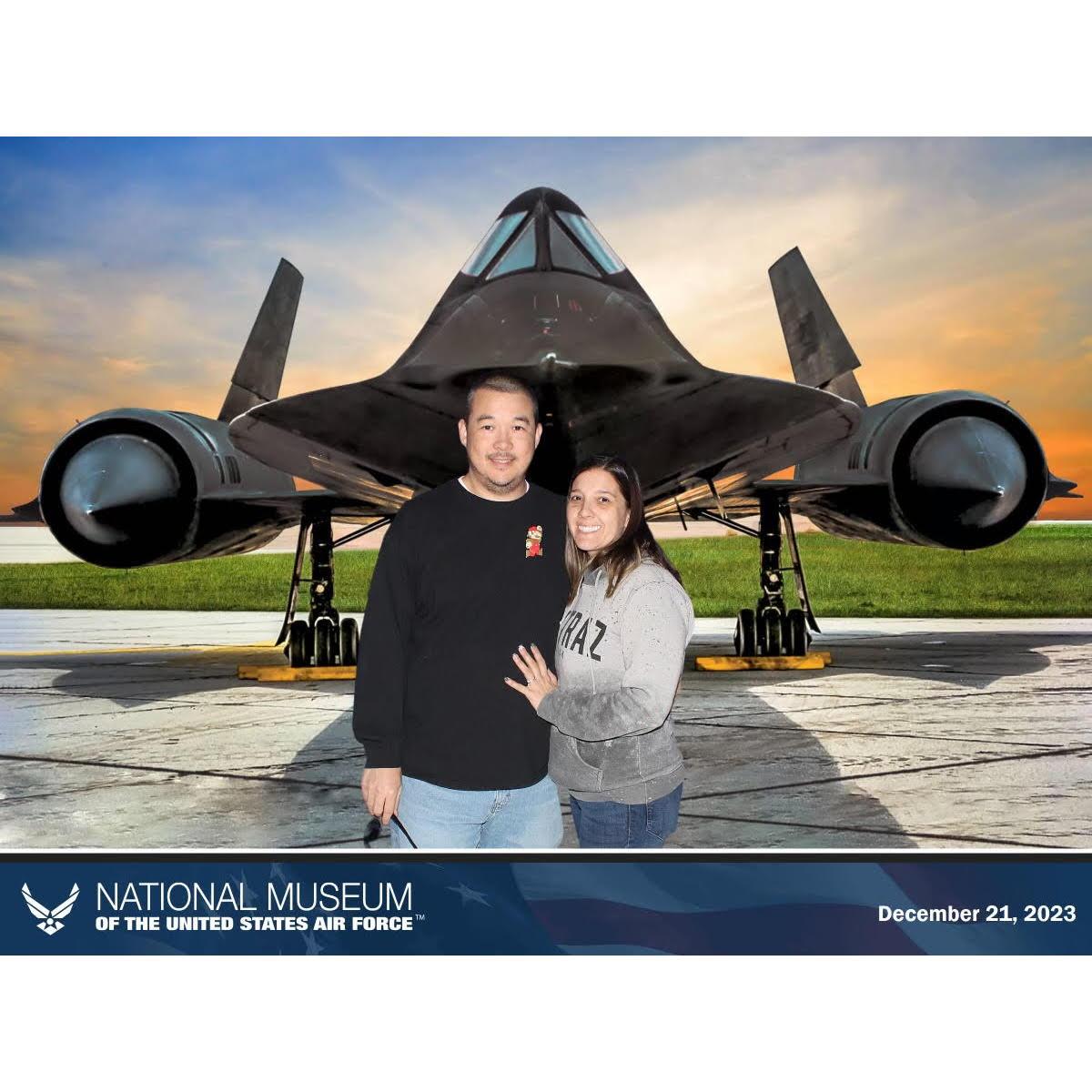 December 2023 we took another kid free trip to Dayton, Oh. In addition to going to the National Museum of The United States Air Force, I was able to meet Scott's Aunt and Uncle, as well as a friend.