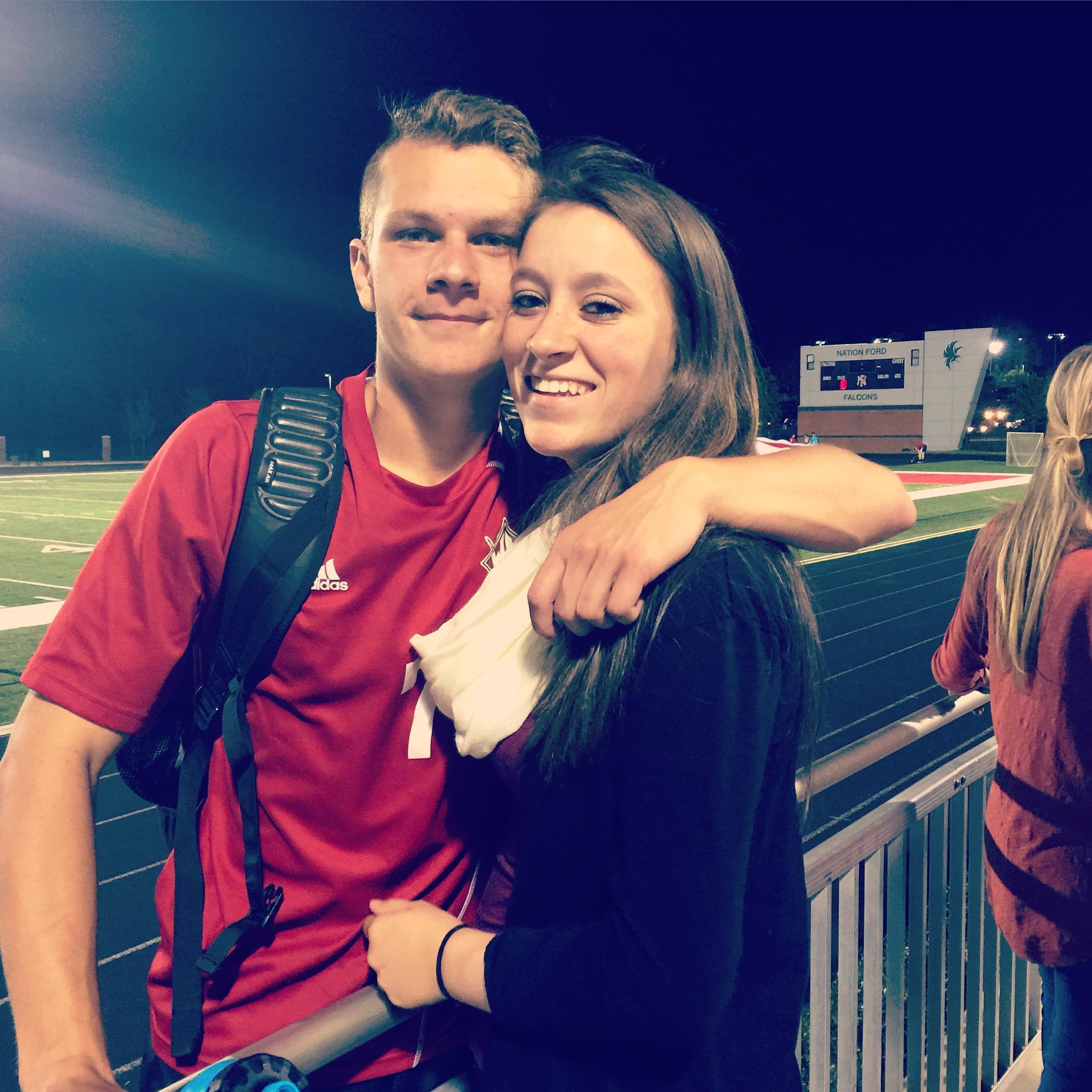 His playoff game at Nations Ford