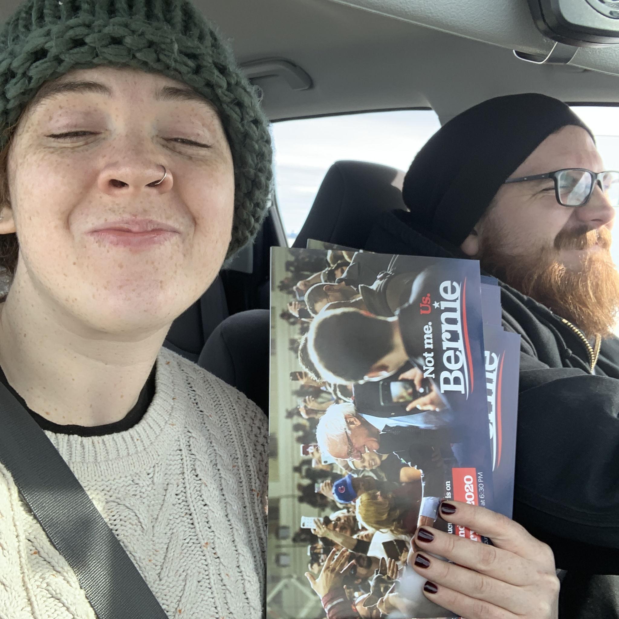 Bernie 2020!!!!! Iowaaaa canvas