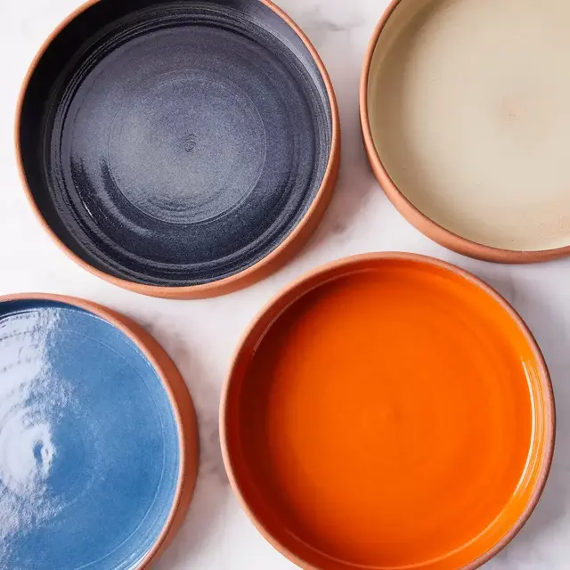 Handthrown Rustic Ceramic Bistro Platter