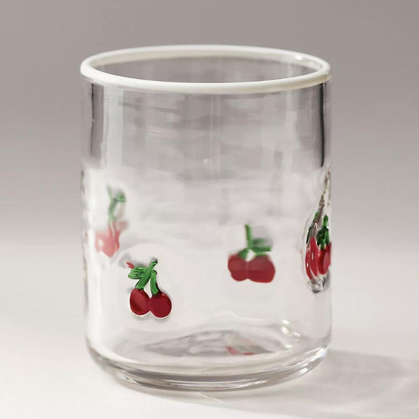 Icon Juice Glass - Cherry