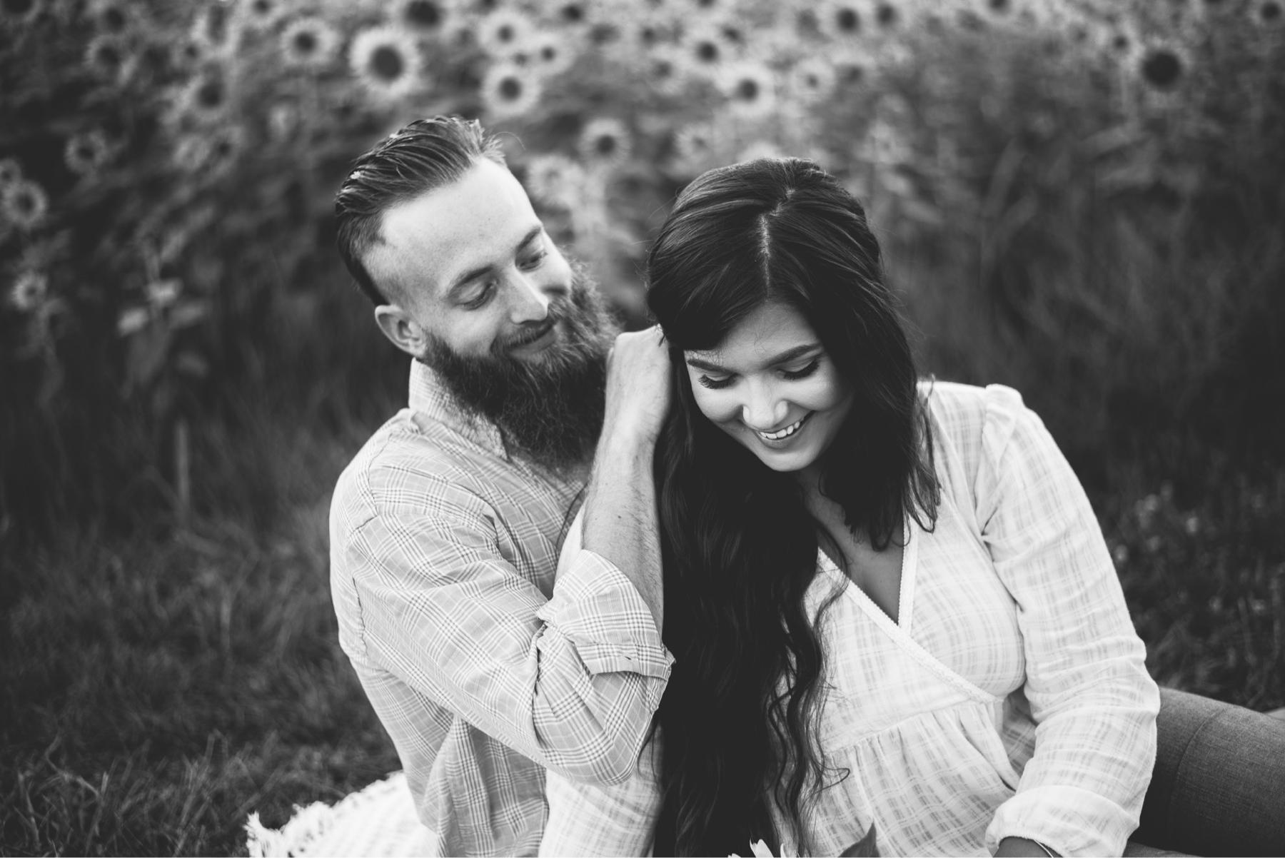 Fun fact about these pictures - Michael decided to give himself a homemade hair cut the day before we did this shoot. I was less than pleased.