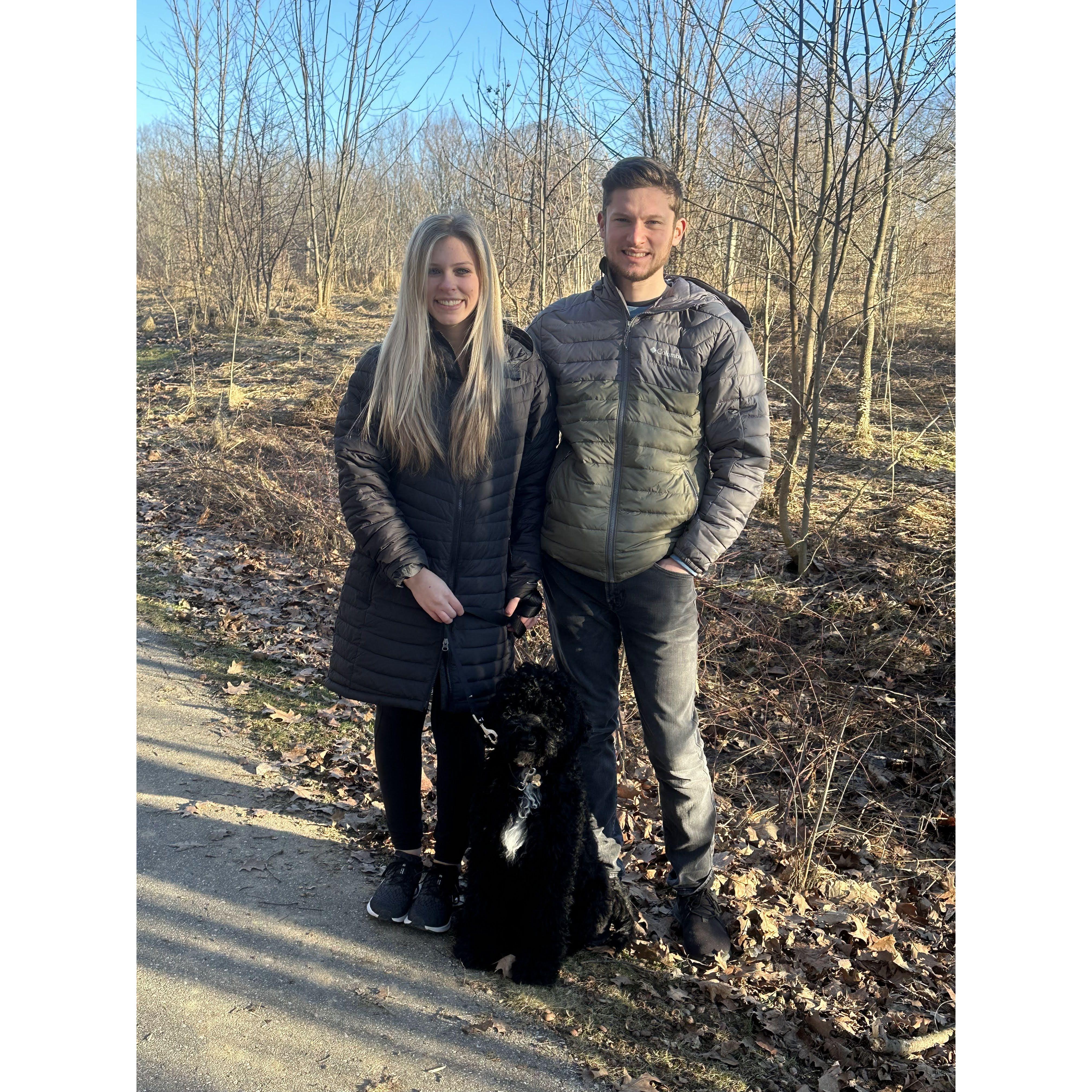 Walking at Grand Ravines Park- Georgetown Twp, MI