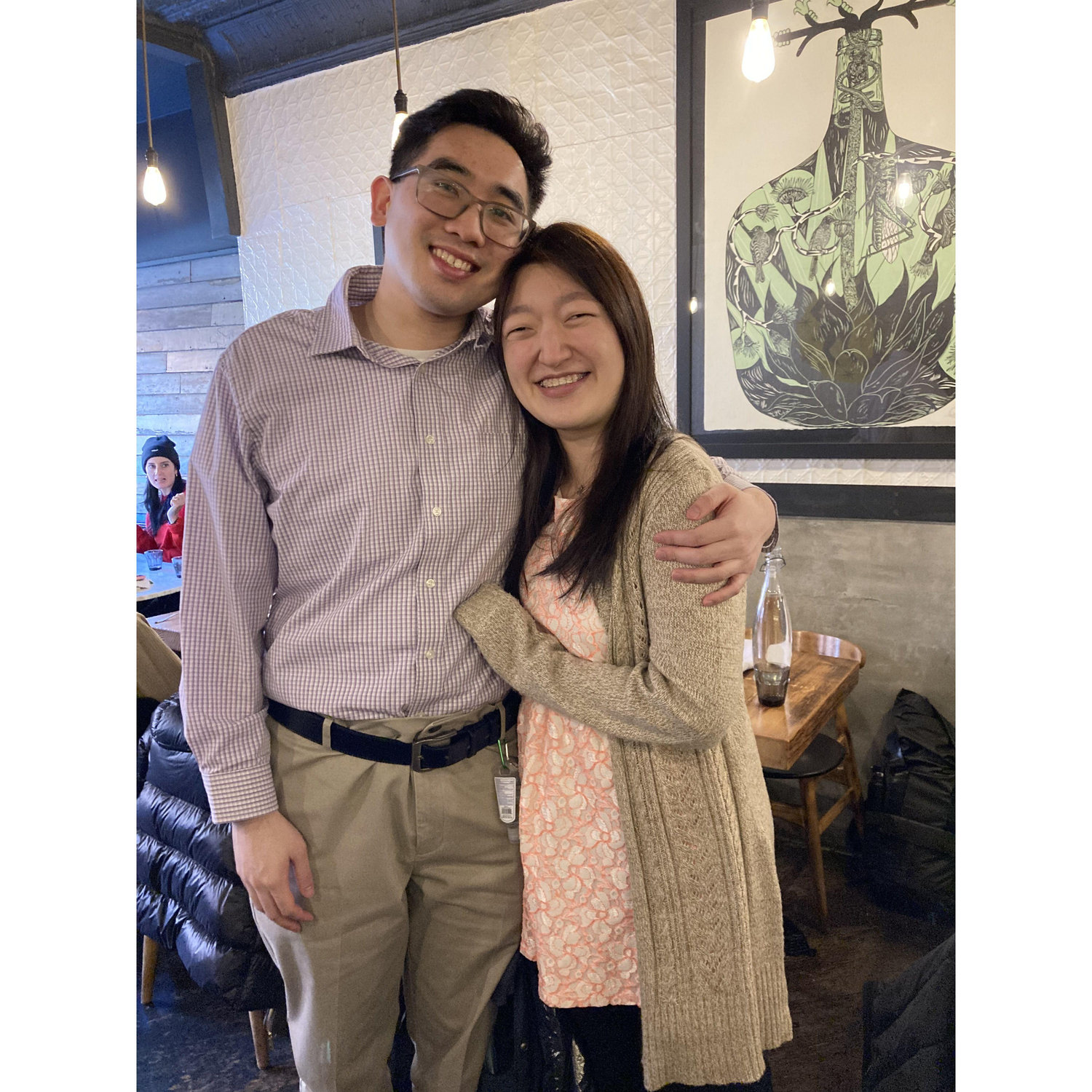 Valentine's Day 2023! Note, if you ever go to Claro in Brooklyn, if they say something is spicy, it's SPICY
