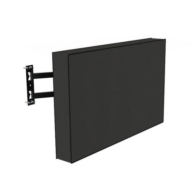 Ageszoe Outdoor TV Cover 60-65 inch Weatherproof, Waterproof for Outside Flat Screen 60 to 65 inch TV, 600D Thick Fabric Screen Protector with Bottom