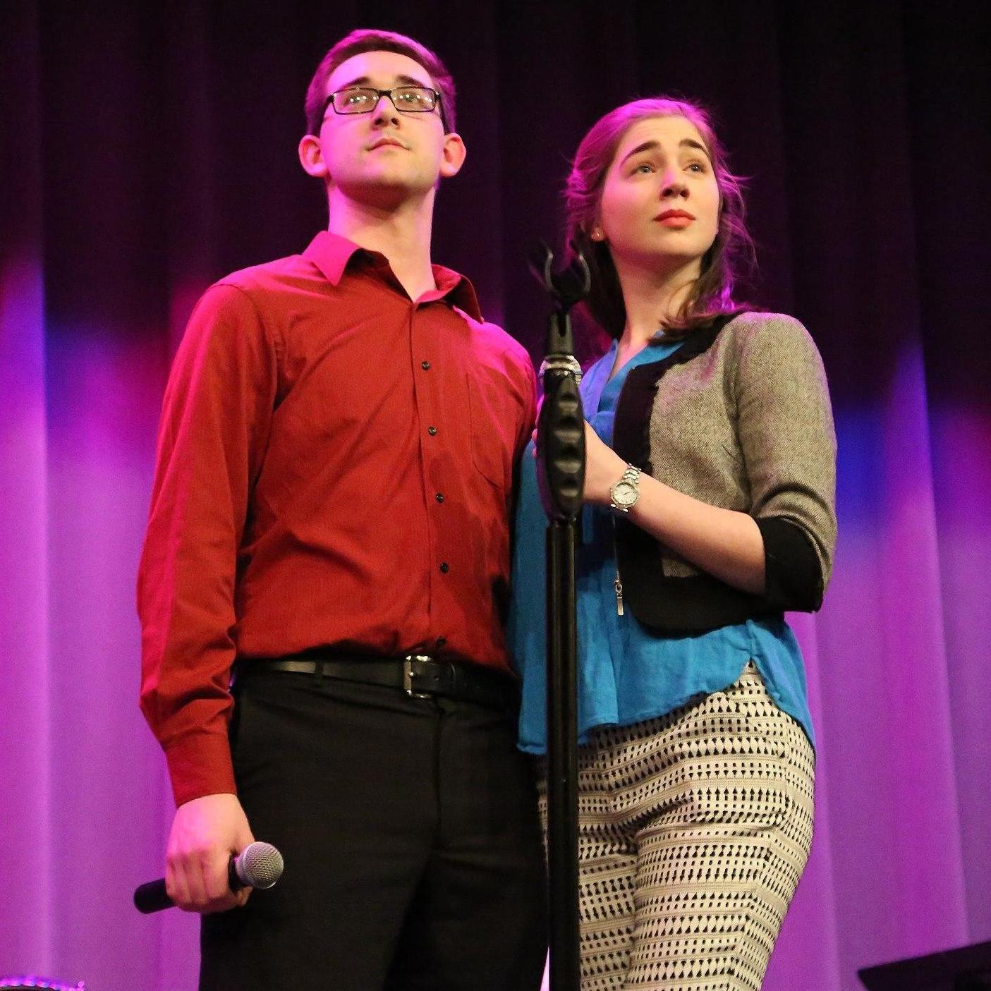 Ever heard of "The Song that Goes Like This" from Spamalot? Yeah, this is us doing that song...so dramatic!