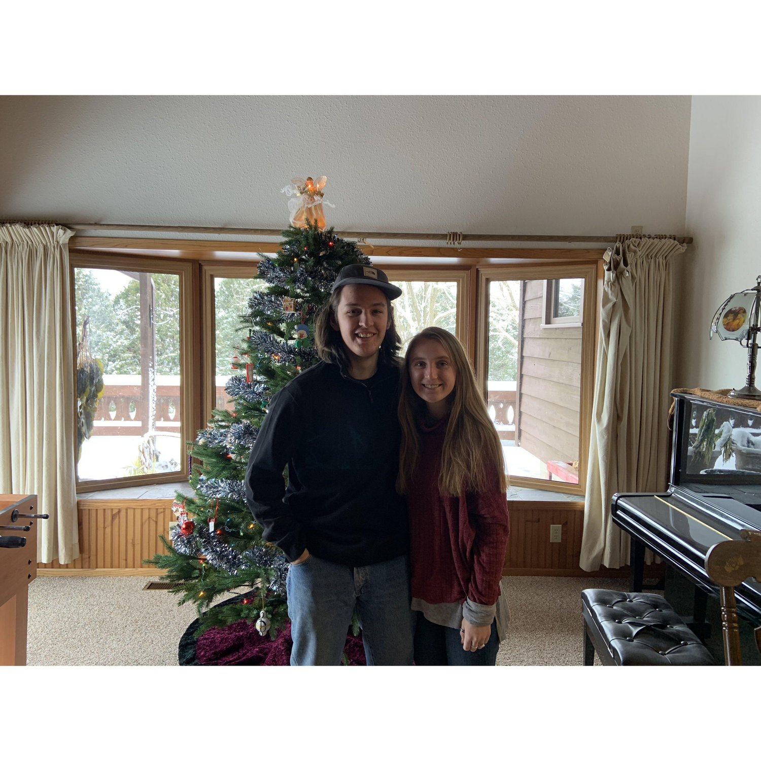 Christmas time at the Williams house.