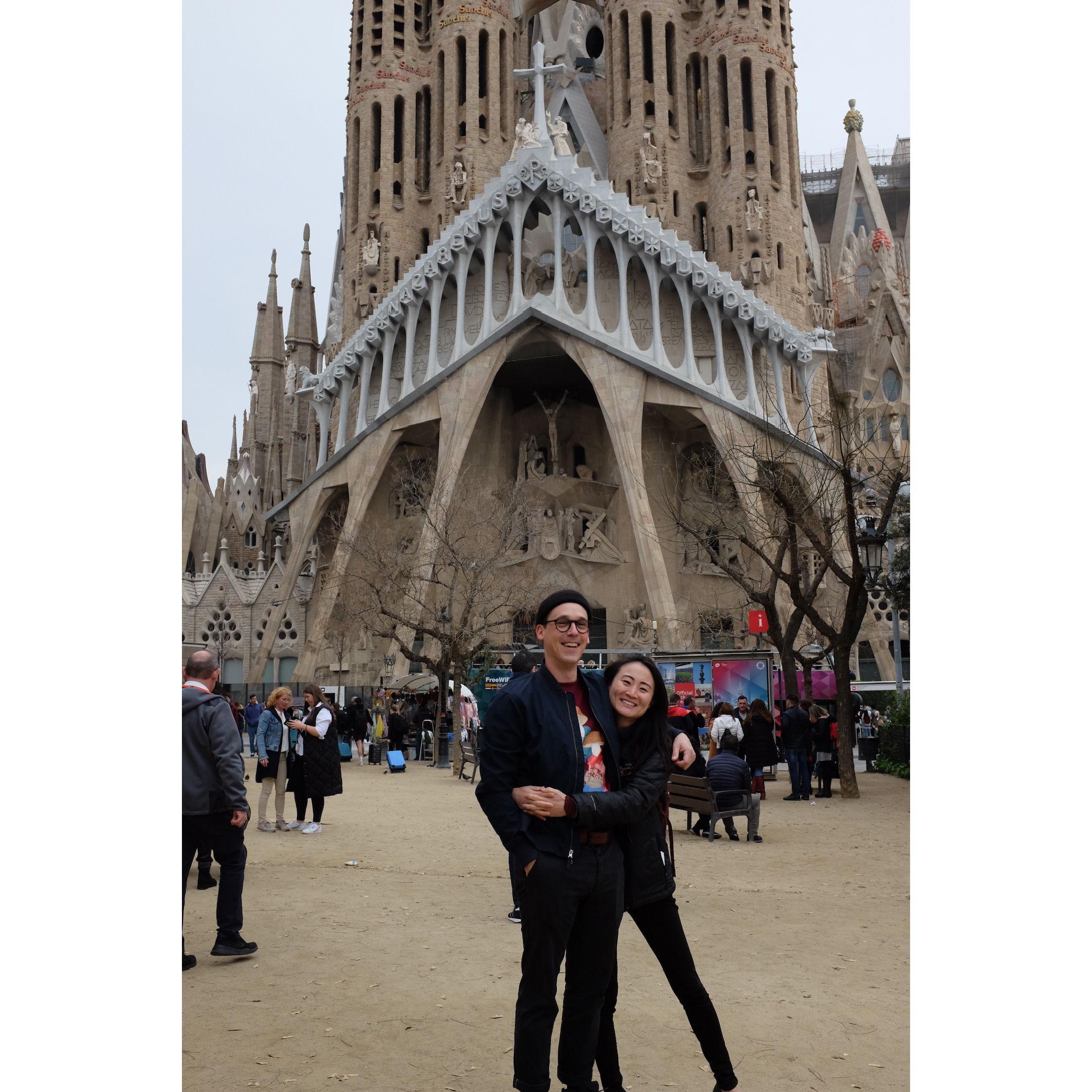 La Segrada Familia in Barcelona