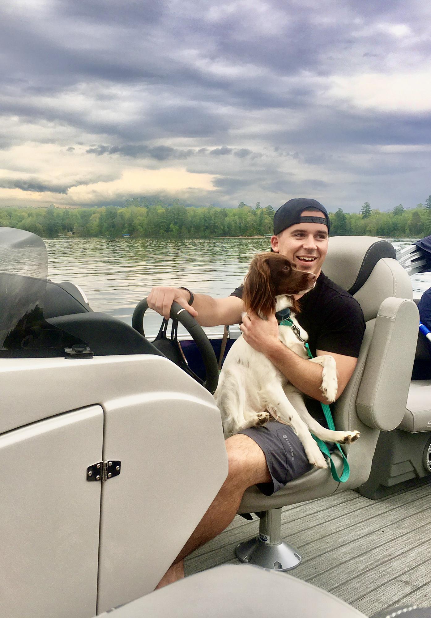 Michael with Bailey. 5/24/2020