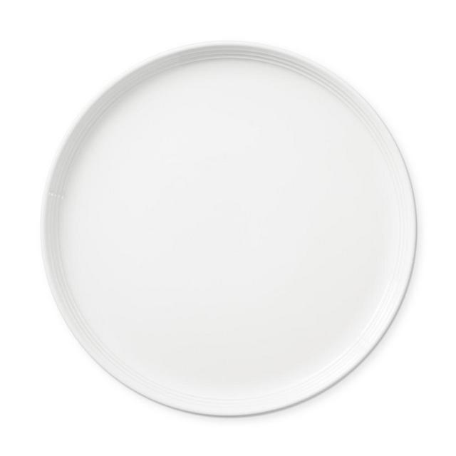 Le Creuset Coupe Dinner Plate, Set of 4, White