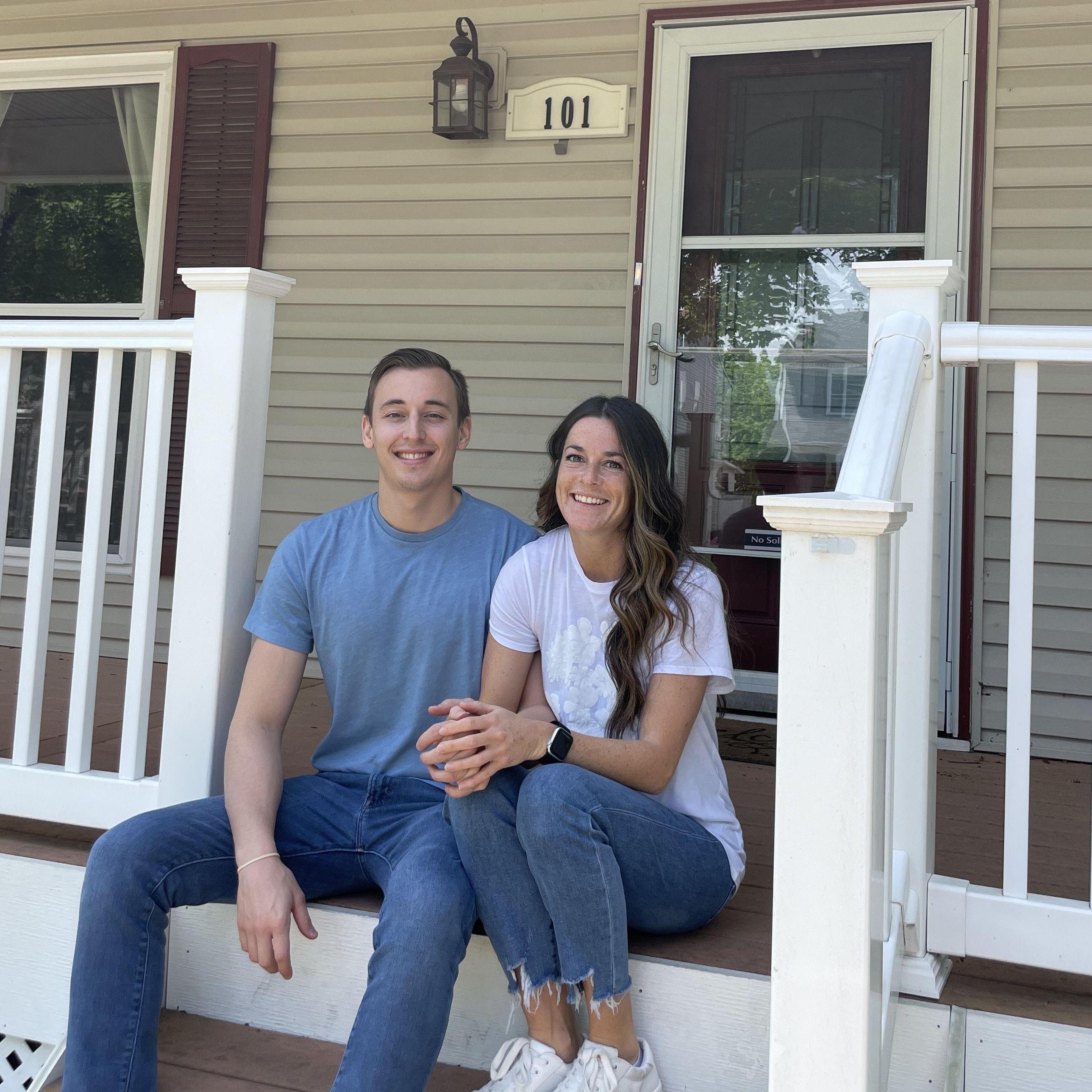 April 2022.  After living in an apartment for about a year, we bought our first home together in Pasadena.