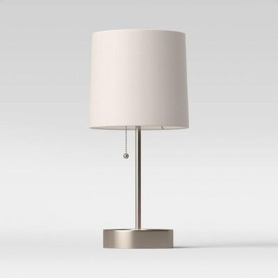 Stick Lamp Gray Includes Energy Efficient Light Bulb - Room Essentials&#8482;