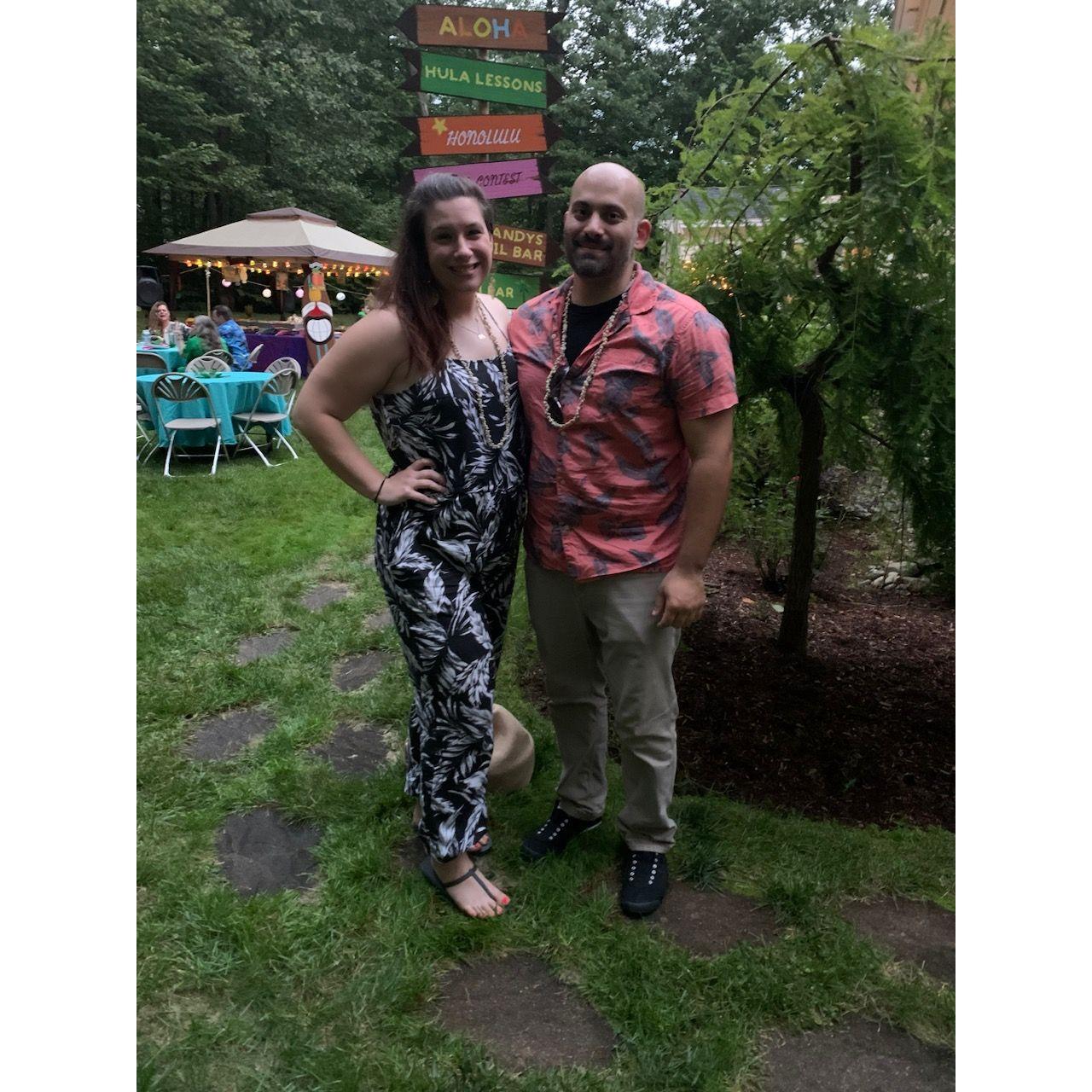 Luau Themed Party