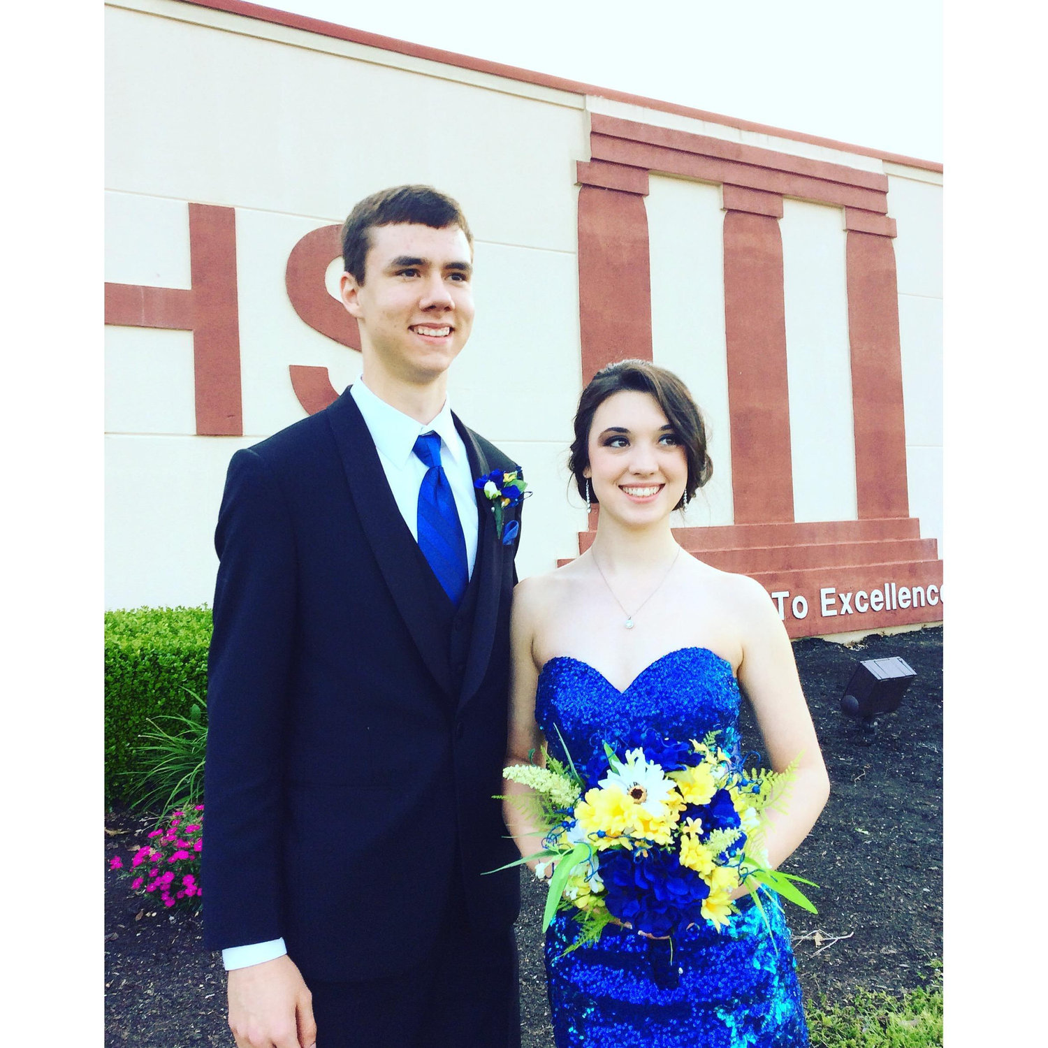 Meredith's senior prom