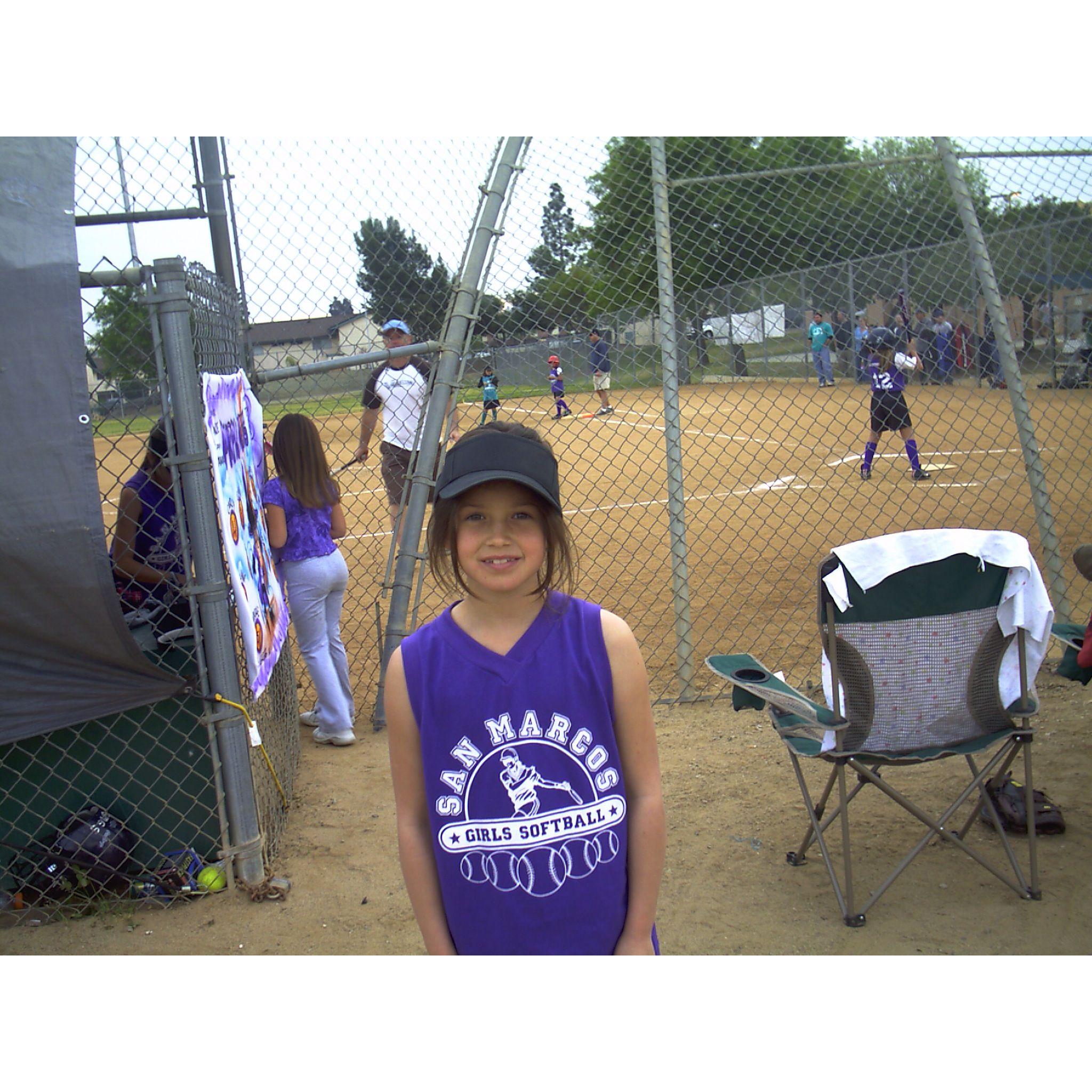 Jason's favorite picture of Shannon as a little