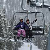 MORE SKIING!