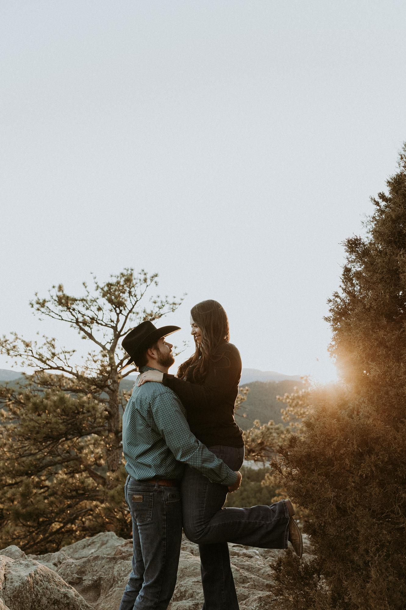 Morrison CO Engagement Photos- December 2021
