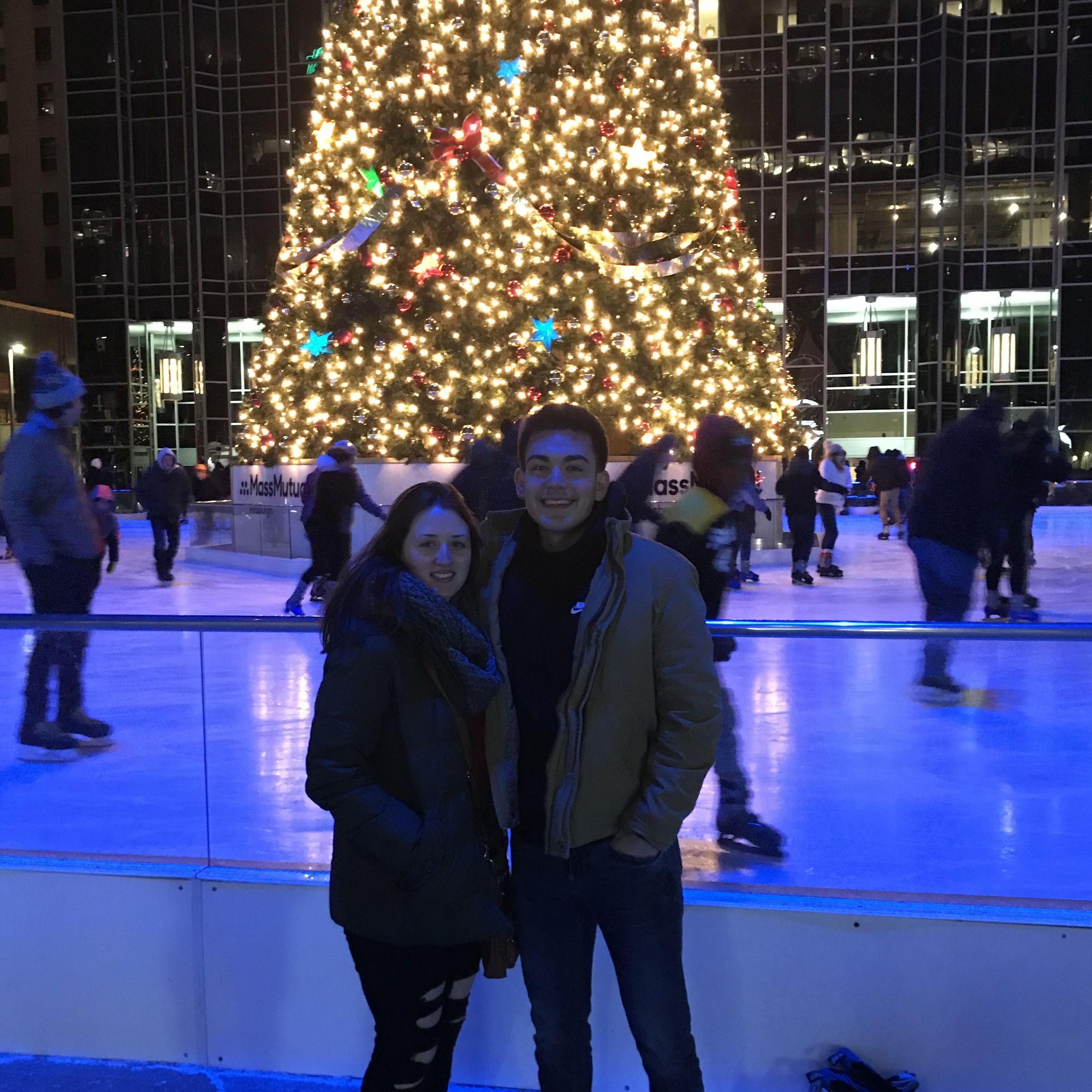Sarah got her first (promise) ring from Devin this night. Needless to say, he kept his promise - December 26, 2017