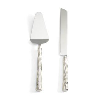 Bloomingdales Truro Platinum Cake Knife & Server Set