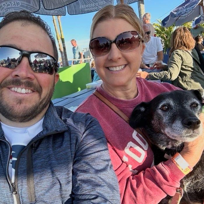 Summer time is always better with a dog!