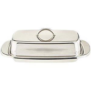 Norpro Stainless Steel Double Covered Butter Dish