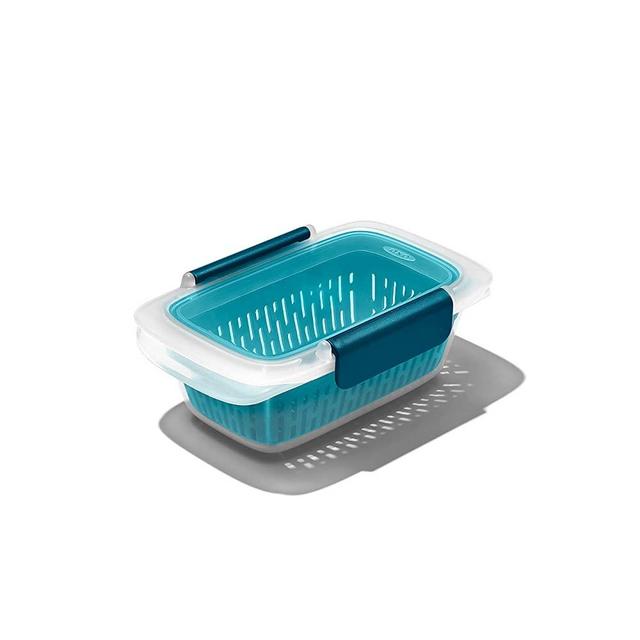 OXO Good Grips Prep & Go Leakproof 1.9 Cup Container with Colander