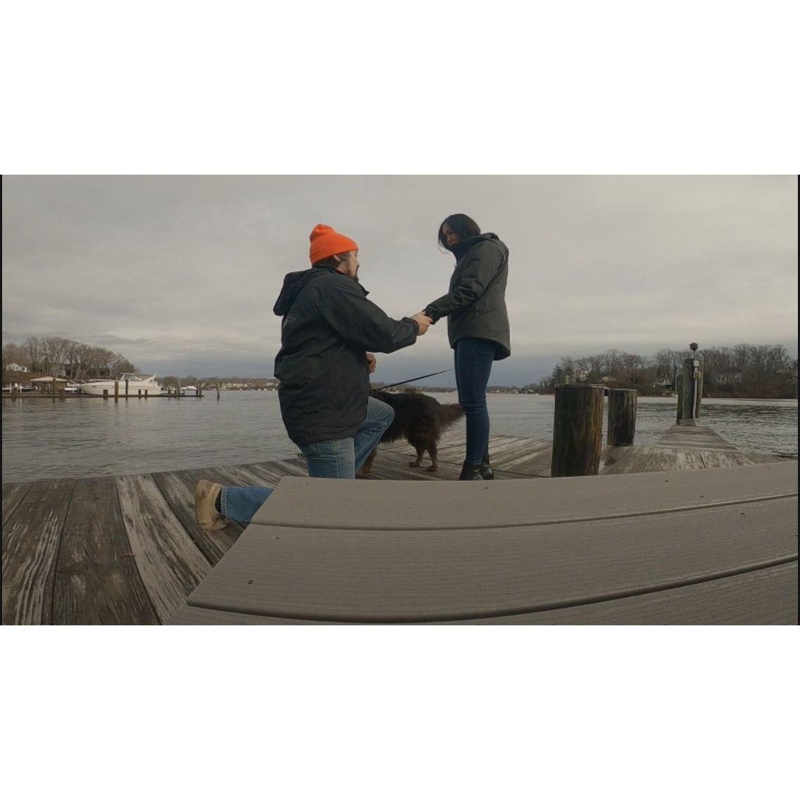 the moment Deirdre said "yes", December 25, 2020