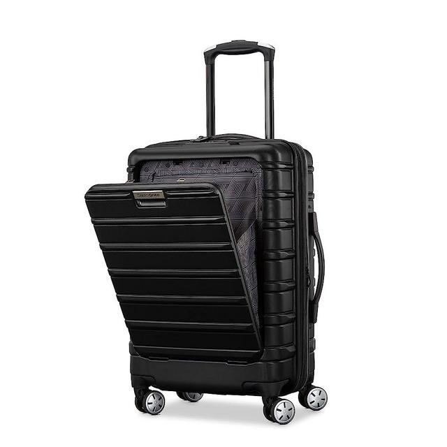 Samsonite Omni 2 PRO Hardside Expandable Luggage with Spinners | Midnight Black | Carry-on