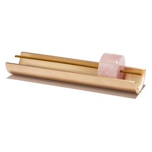 Rose Quartz Burner + Incense Set