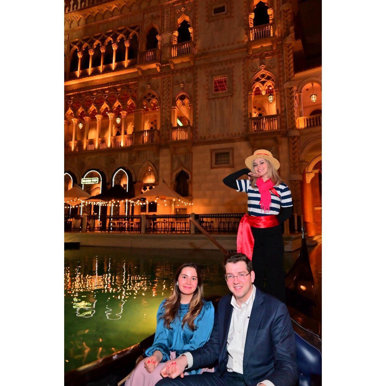Our first gondola ride!