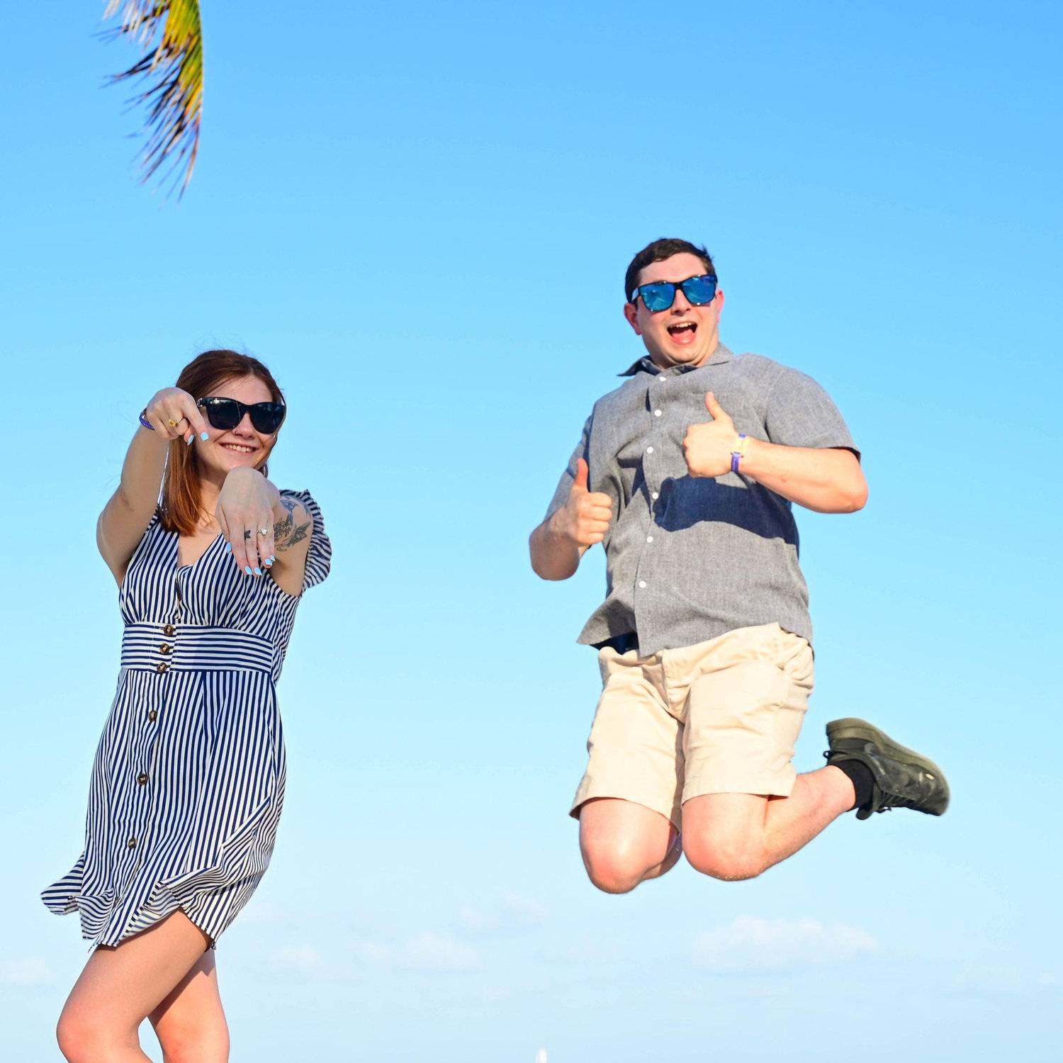 Yes... Austin really did jump that high!