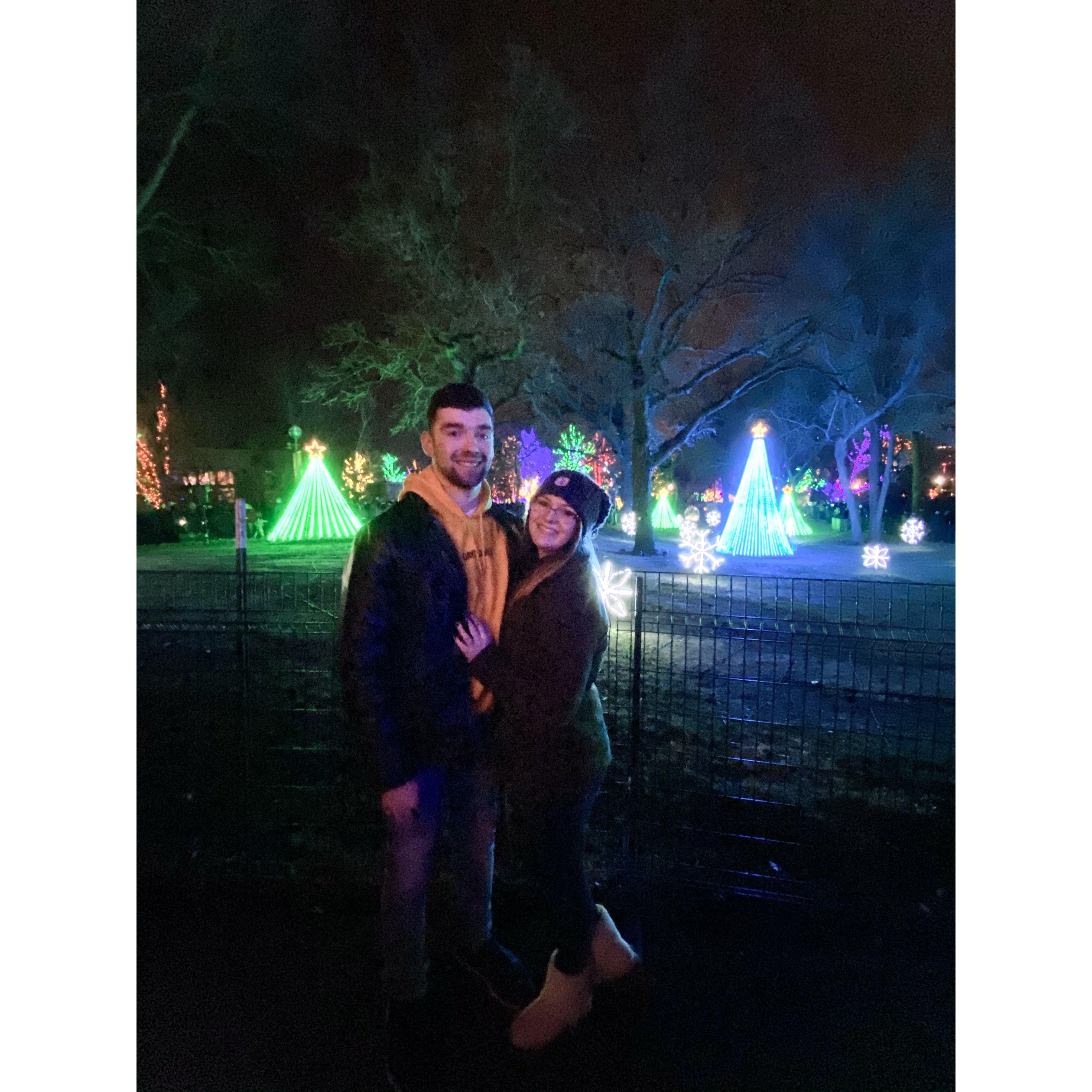 This was one of our first dates where Brad and I got lost for a solid hour and a half passing the same tree over and over again.