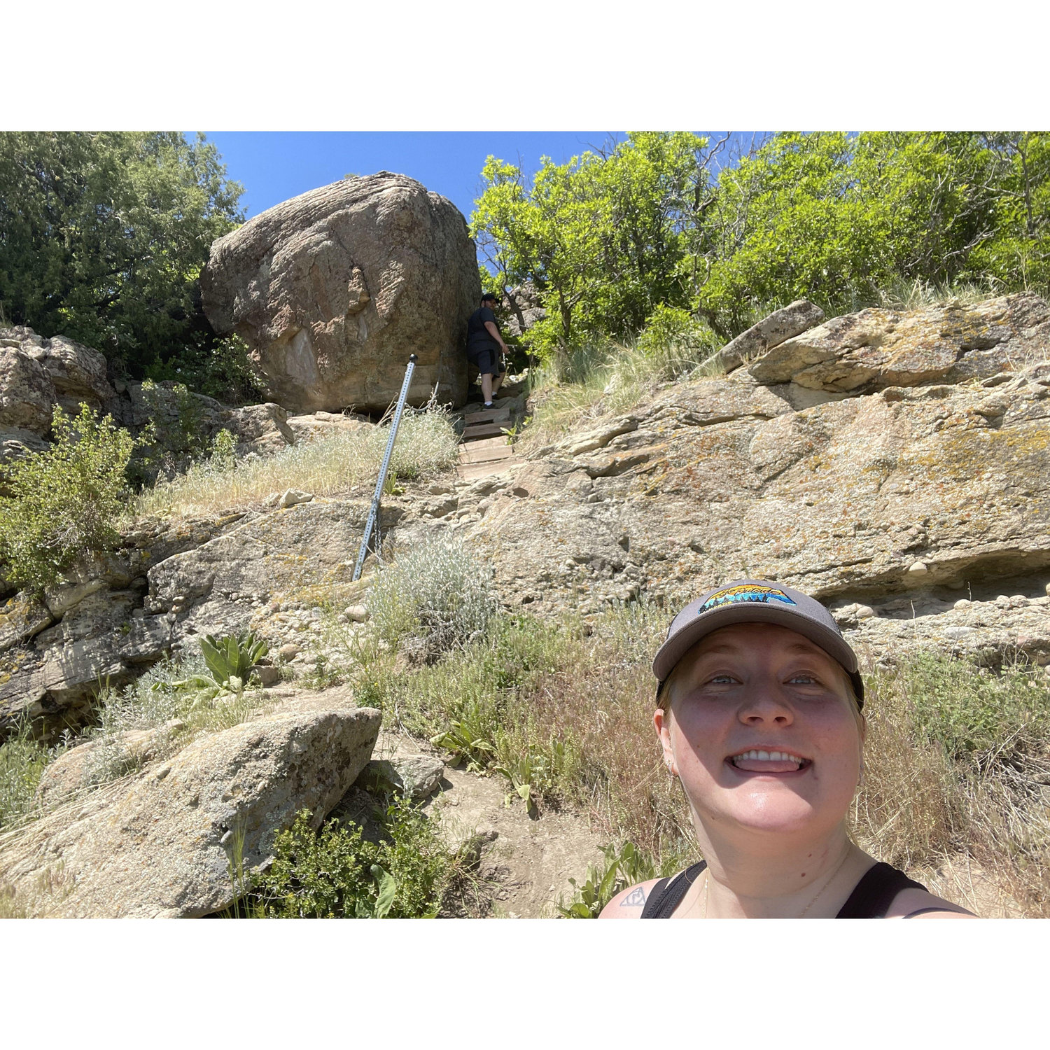 Hiking- my favorite adventure, his torture