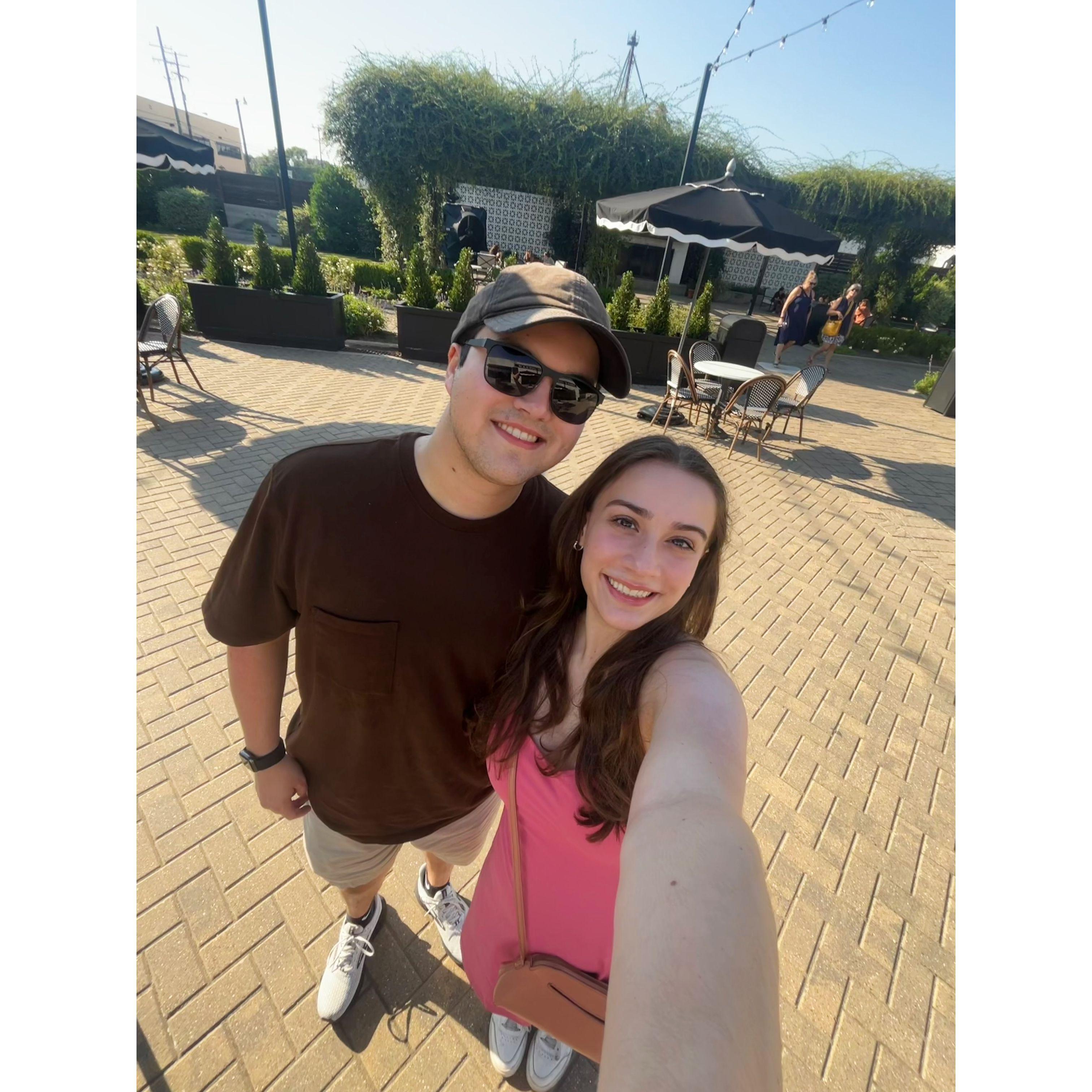 Back for a visit in the town it all started in.