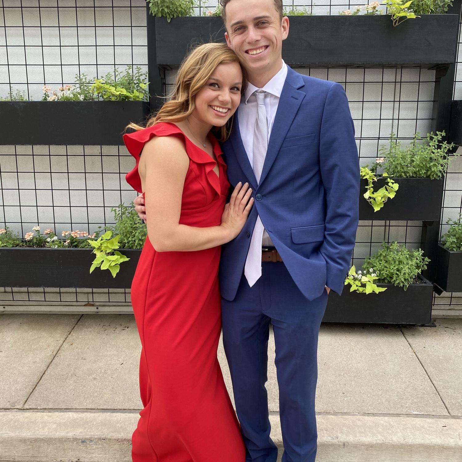 1st of many college formals together!