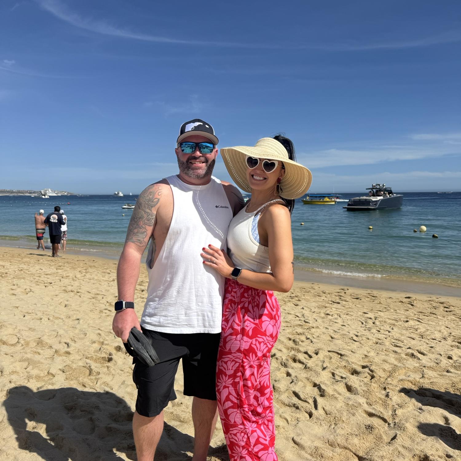 “Life is a beach, I’m playing in the sand.” Cabo San Lucas, MX 2025.