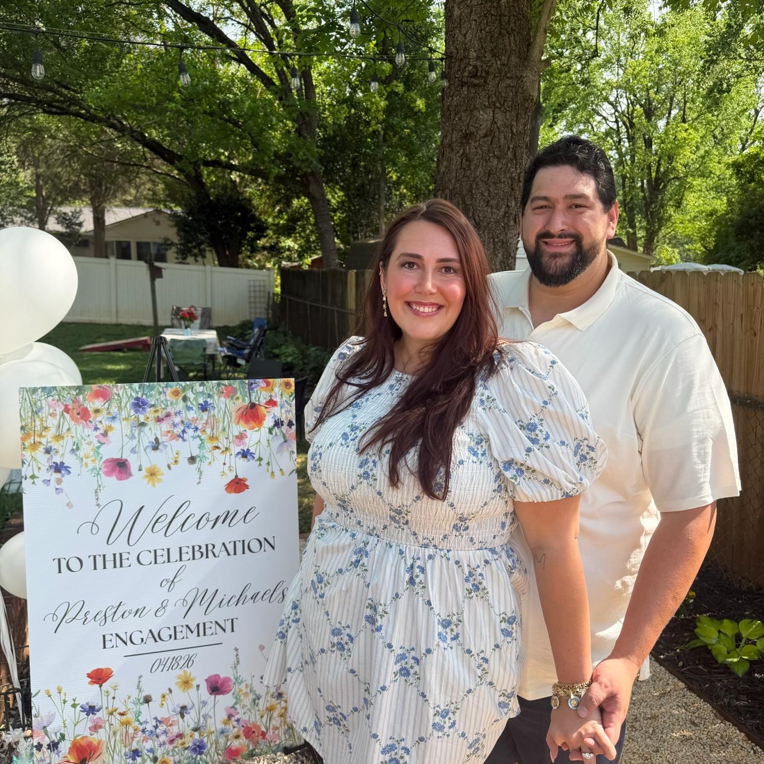 Our engagement party!
