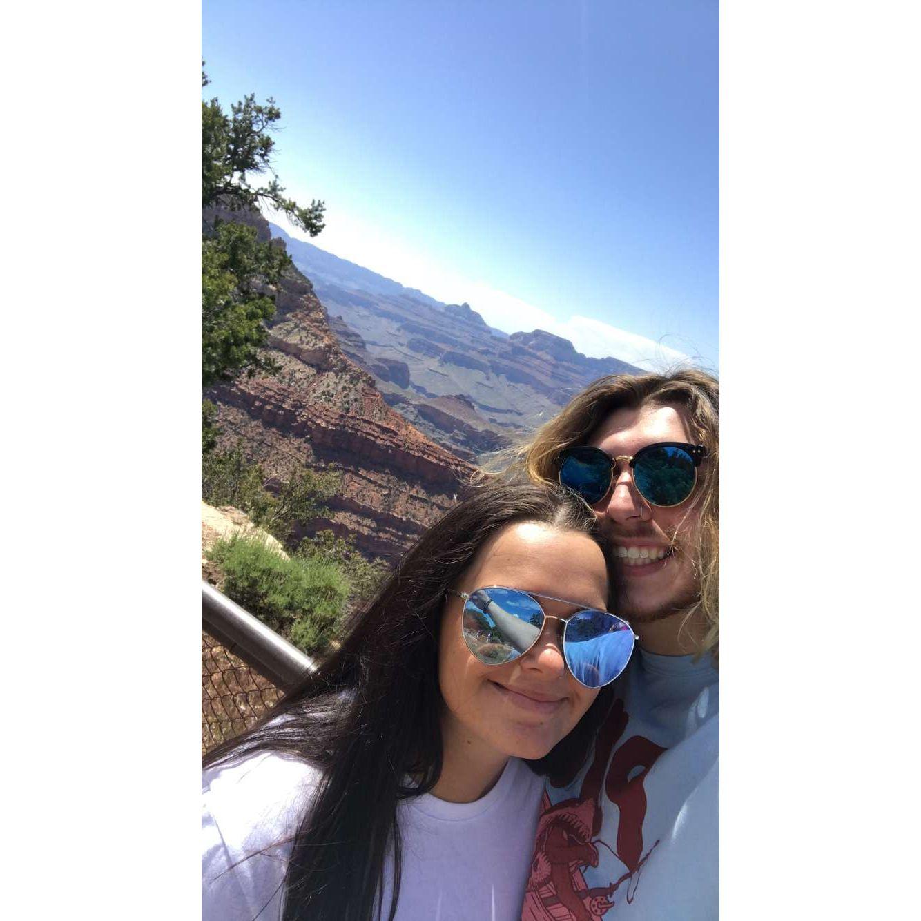 At the Grand Canyon
