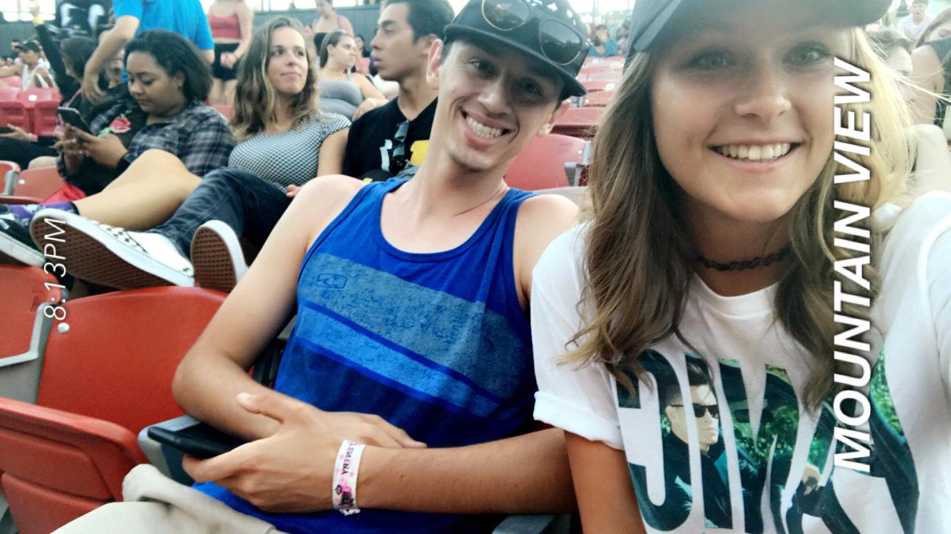 Our first concert together- Warped Tour 2018