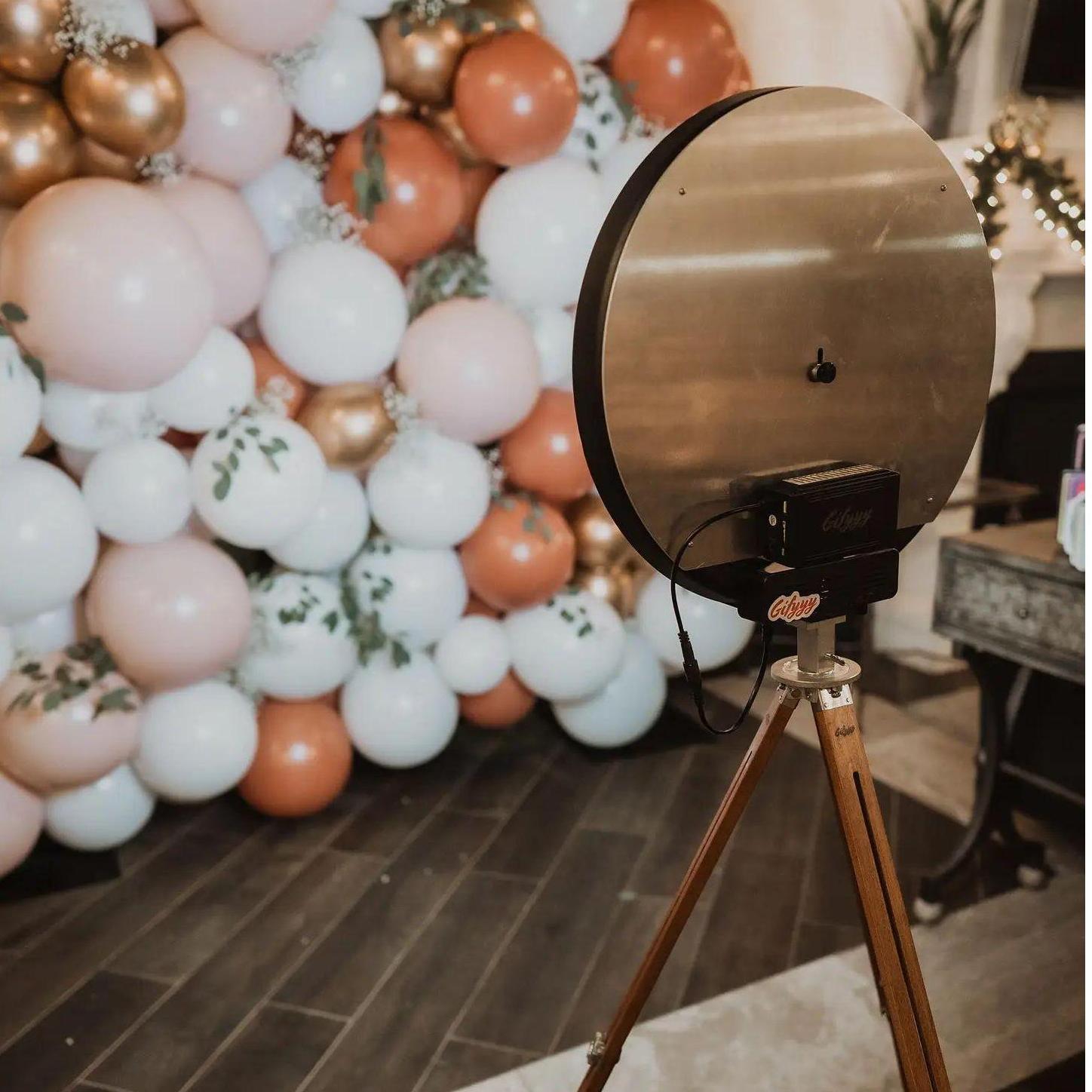 "Say Cheese" at our photobooth station from NS Photobooks!