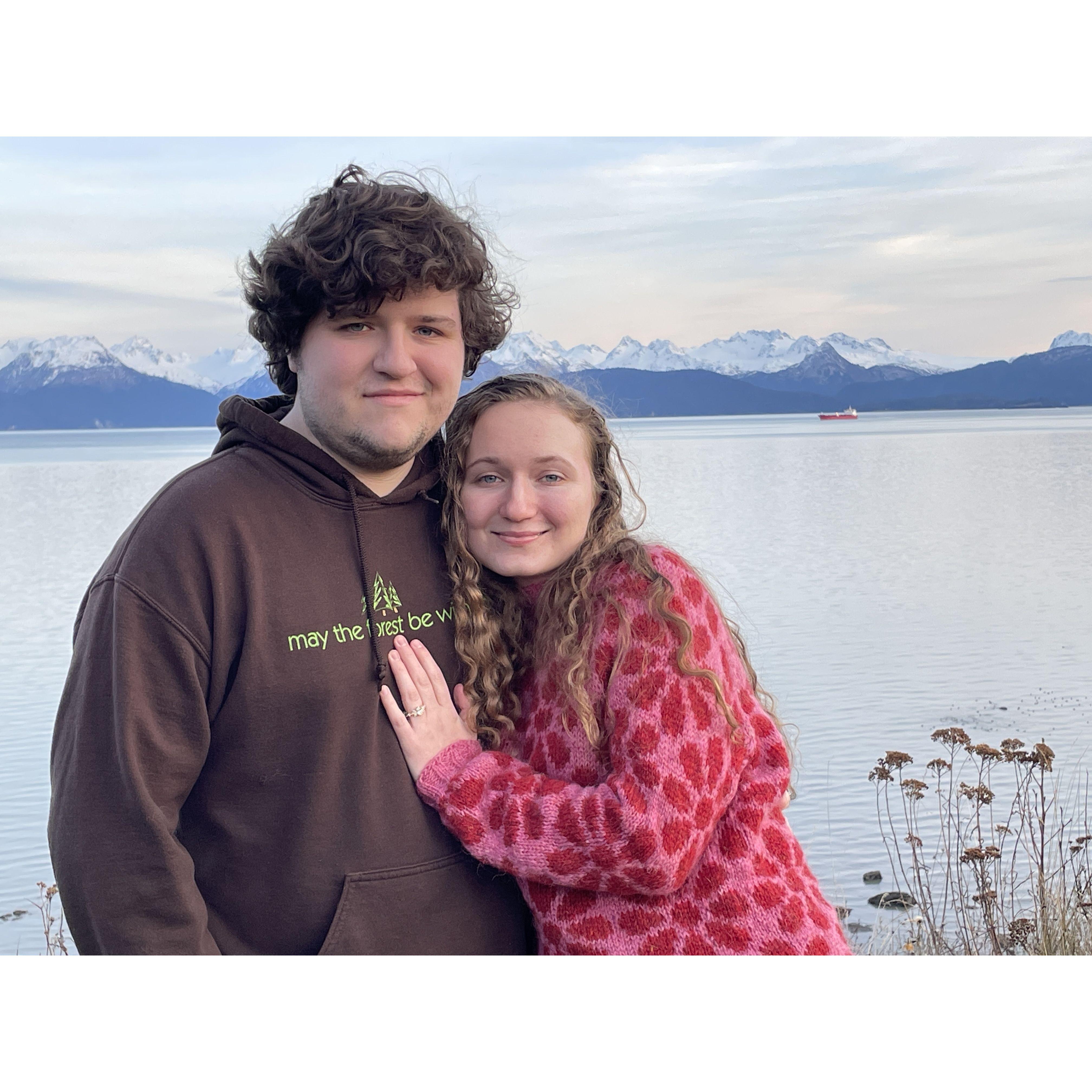 Overlooking Kachemak Bay