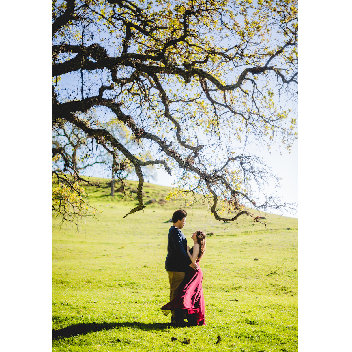 Engagement photo shoot with Justin Laugen Photography, March 2021