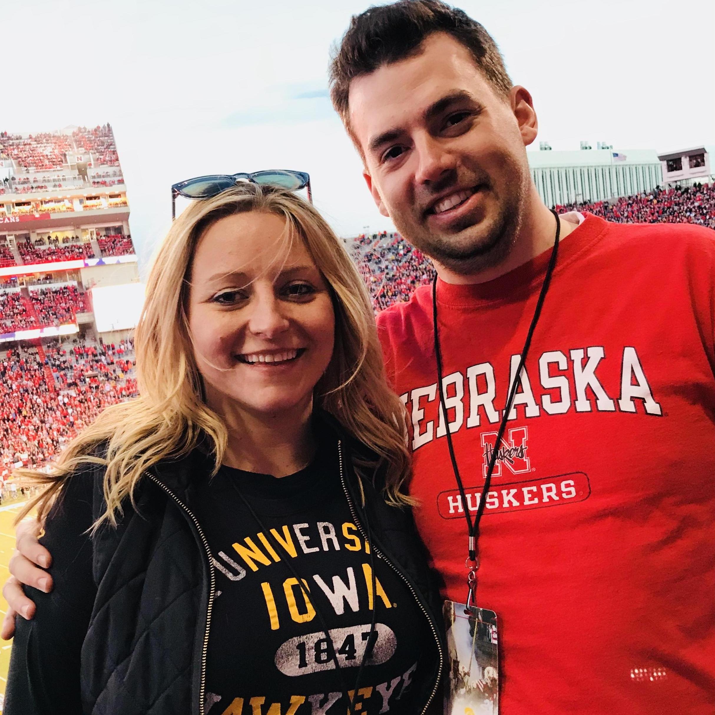 When Iowa beat Nebraska. #sorrynotsorry