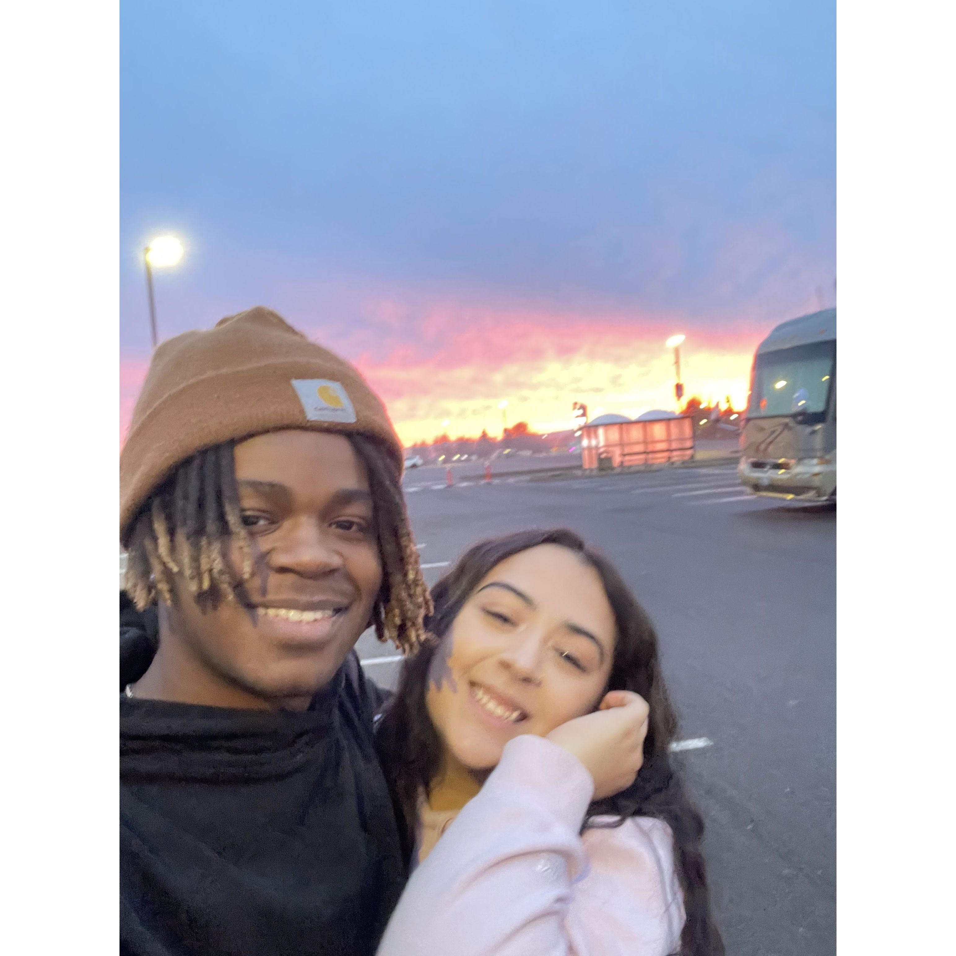 Our favorite sunrise