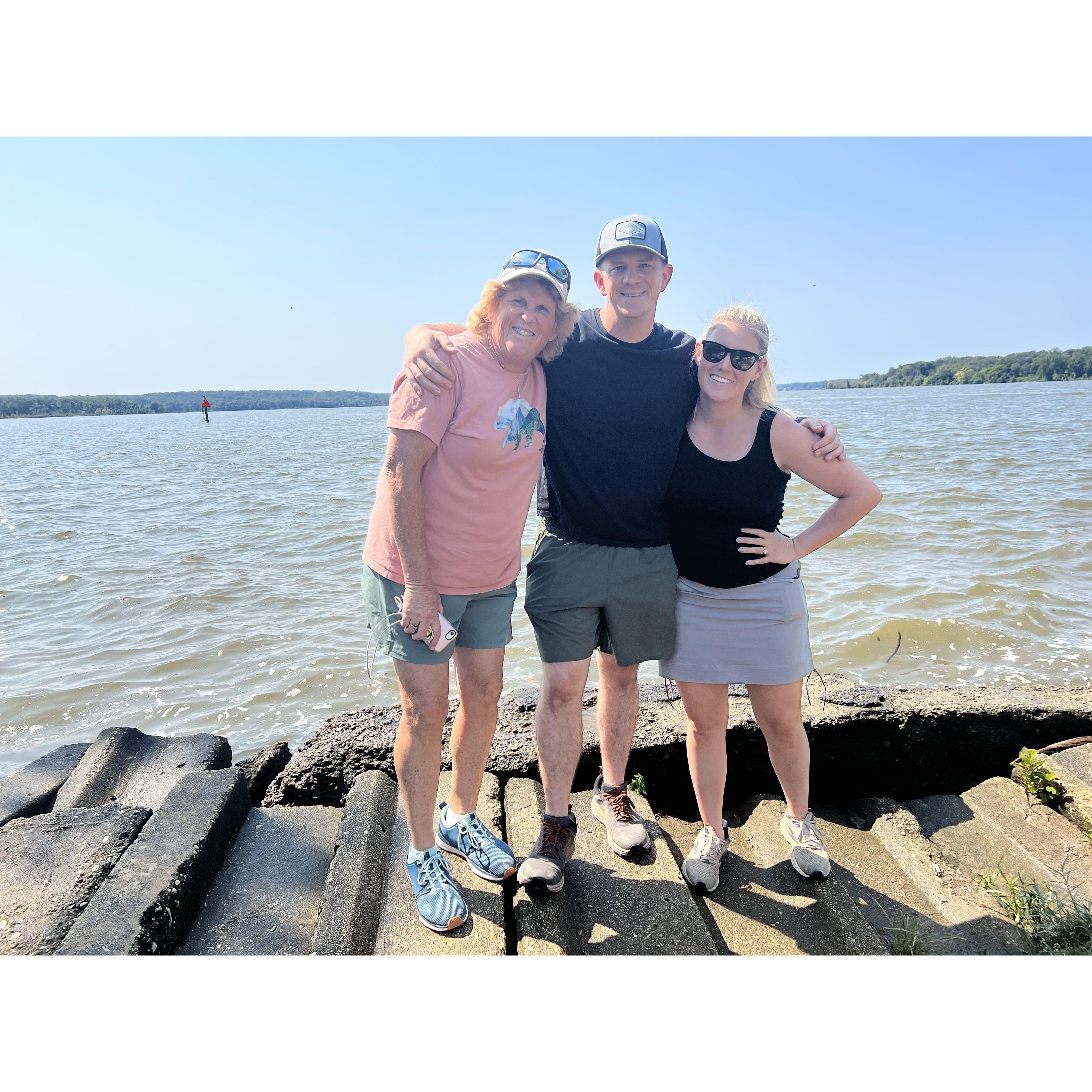 Visiting with Daniels Mom