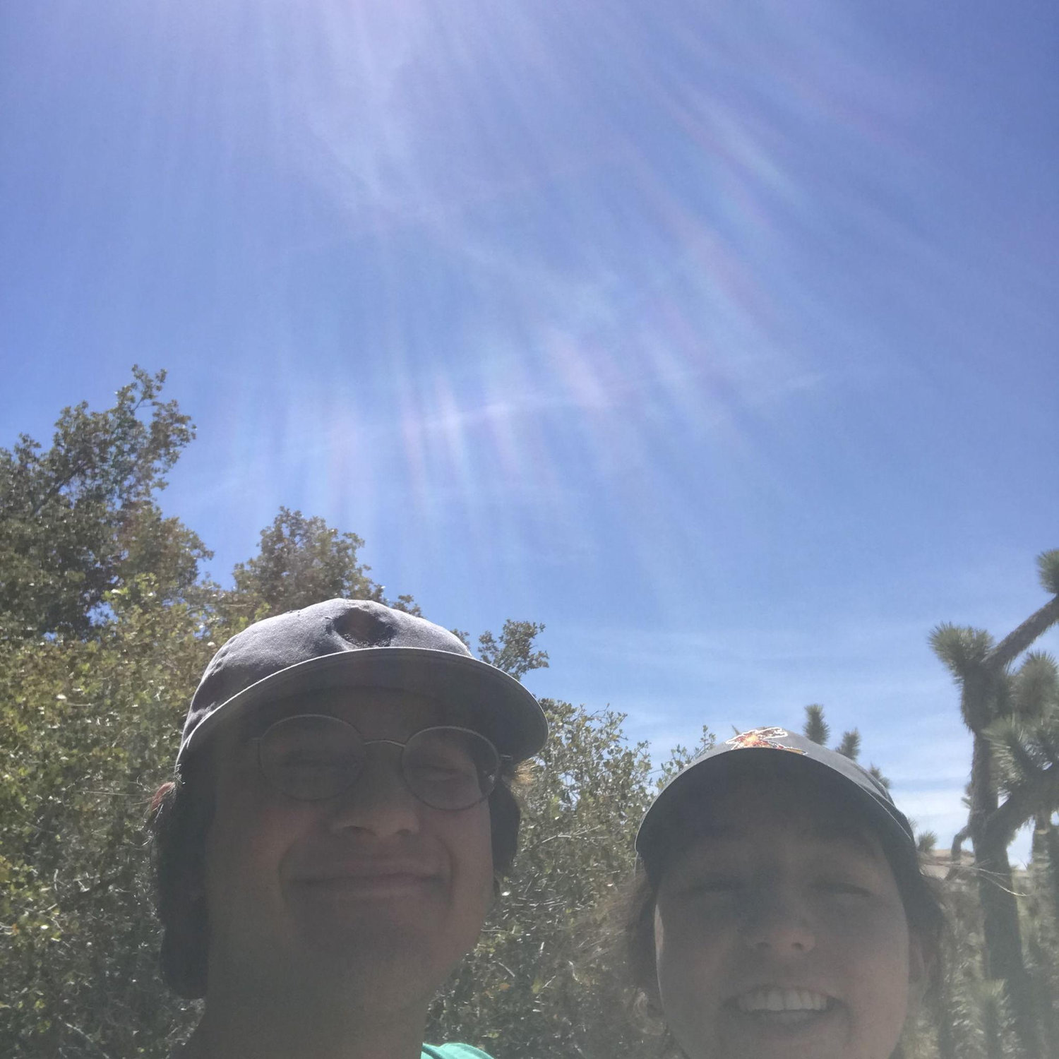 Our first time camping together! Joshua Tree