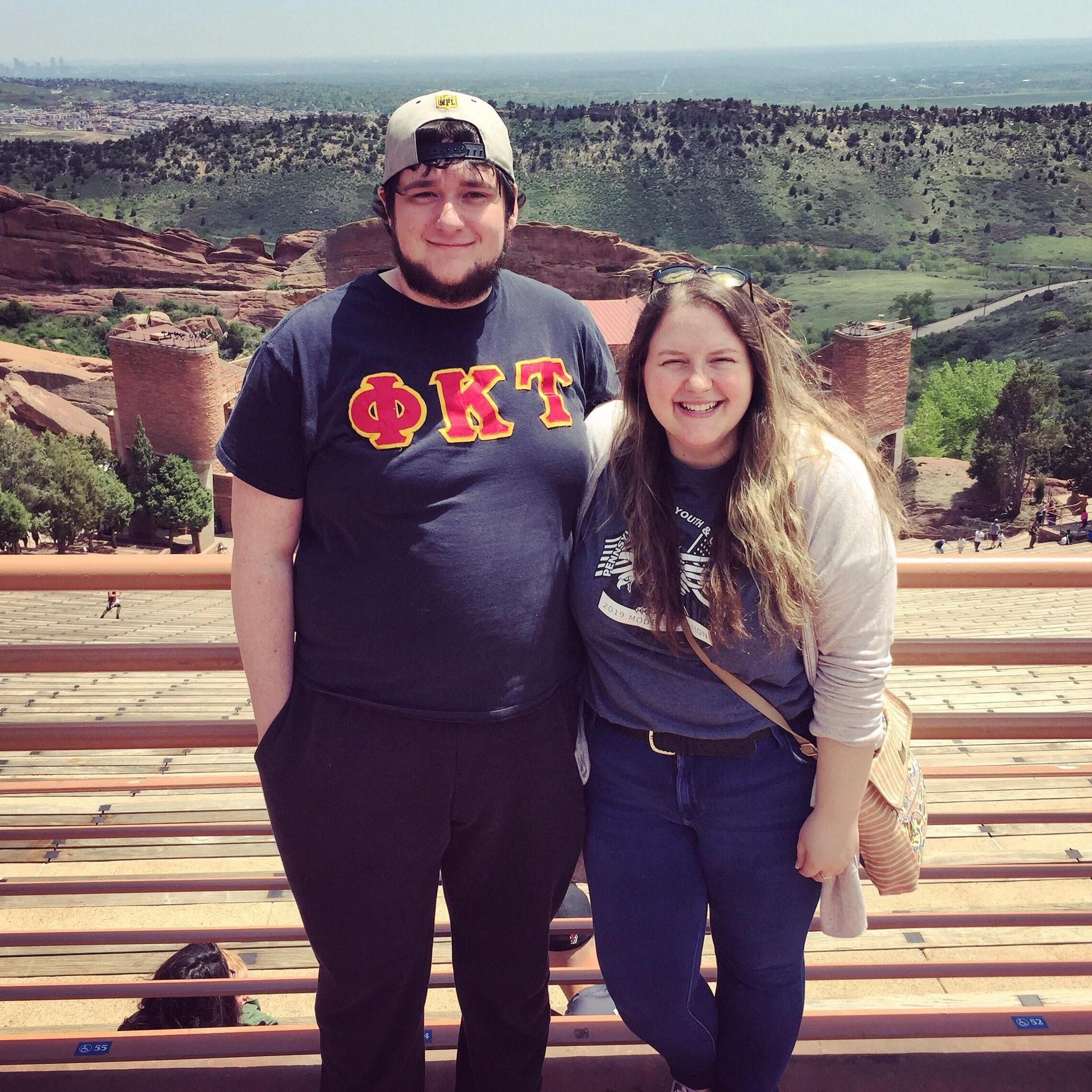 Red Rocks Park, the day before our engagement!